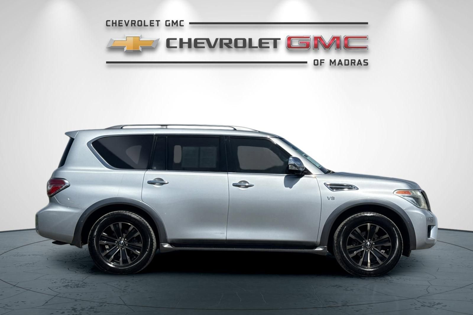 Used 2017 Nissan Armada Platinum w/ Captain Seat Package AWD/4WD image 2