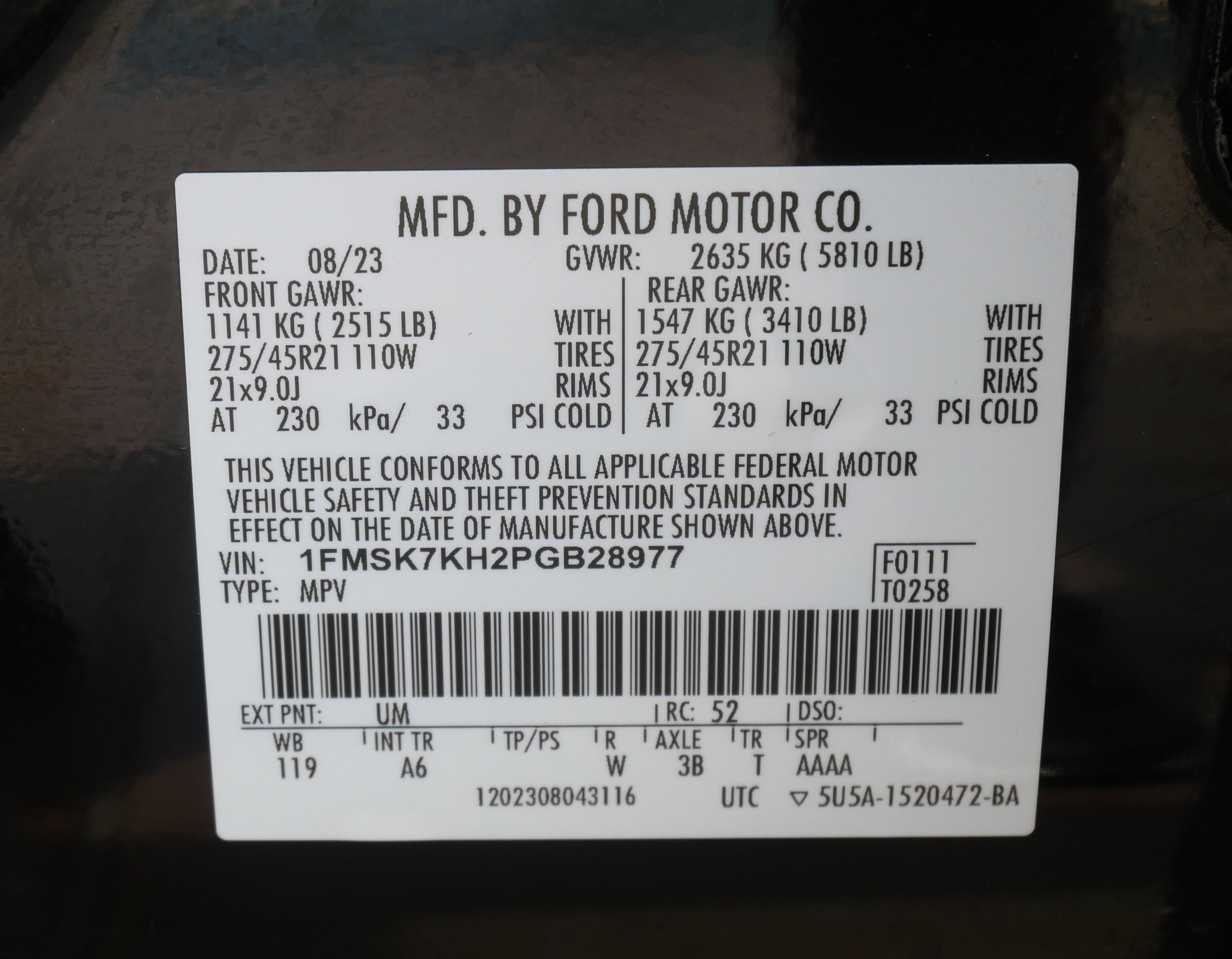 Used 2023 Ford Explorer ST-Line w/ Class IV Trailer Tow Package image 21