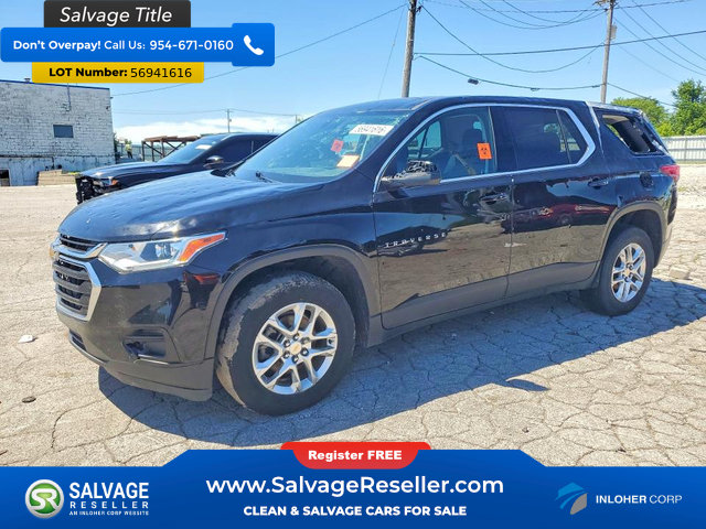 Used 2021 Chevrolet Traverse LS FWD image 1