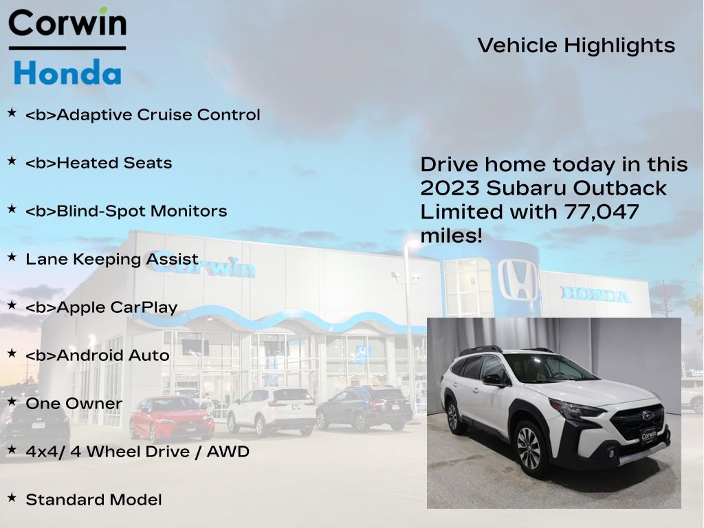 Used 2023 Subaru Outback Limited image 6