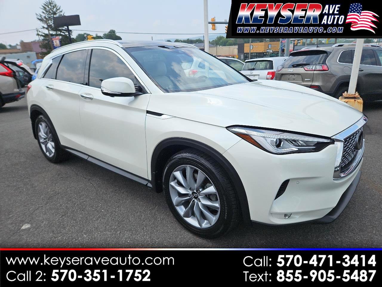 Used 2021 INFINITI QX50 Essential w/ Convenience Package image 1