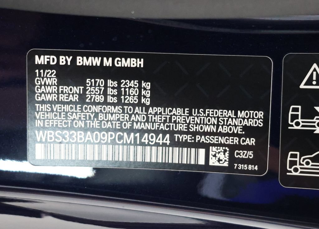 Used 2023 BMW M4 xDrive Competition AWD/4WD image 91