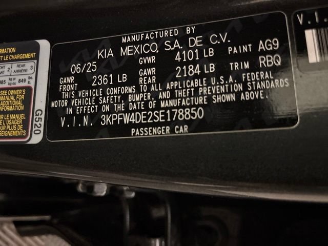 Certified 2025 Kia K4 EX w/ GT-Line Sunroof Package FWD image 12