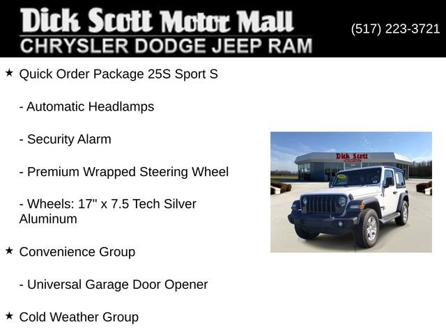 Used 2023 Jeep Wrangler Sport AWD/4WD image 25