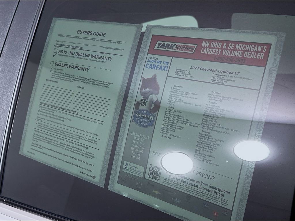 Used 2024 Chevrolet Equinox LT image 13