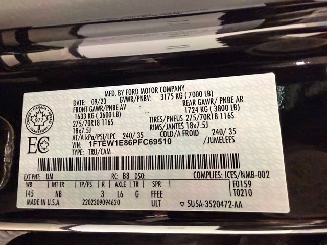 Used 2023 Ford F150 Tremor w/ Equipment Group 402A High AWD/4WD image 61