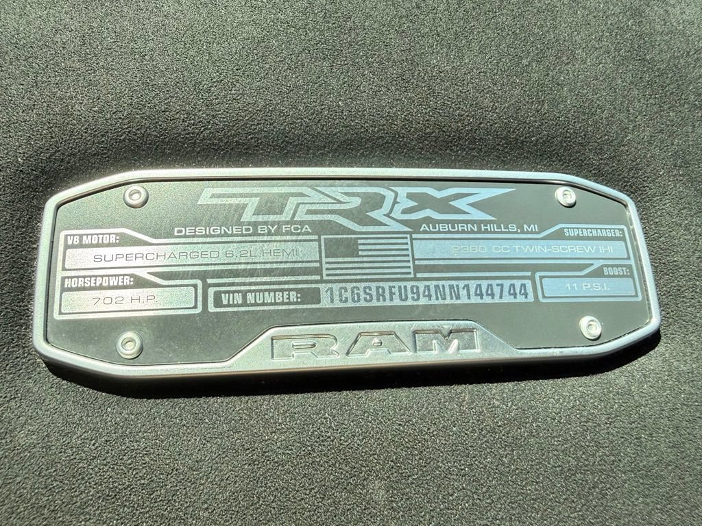 Used 2022 RAM 1500 TRX w/ TRX Level 2 Equipment Group AWD/4WD image 33