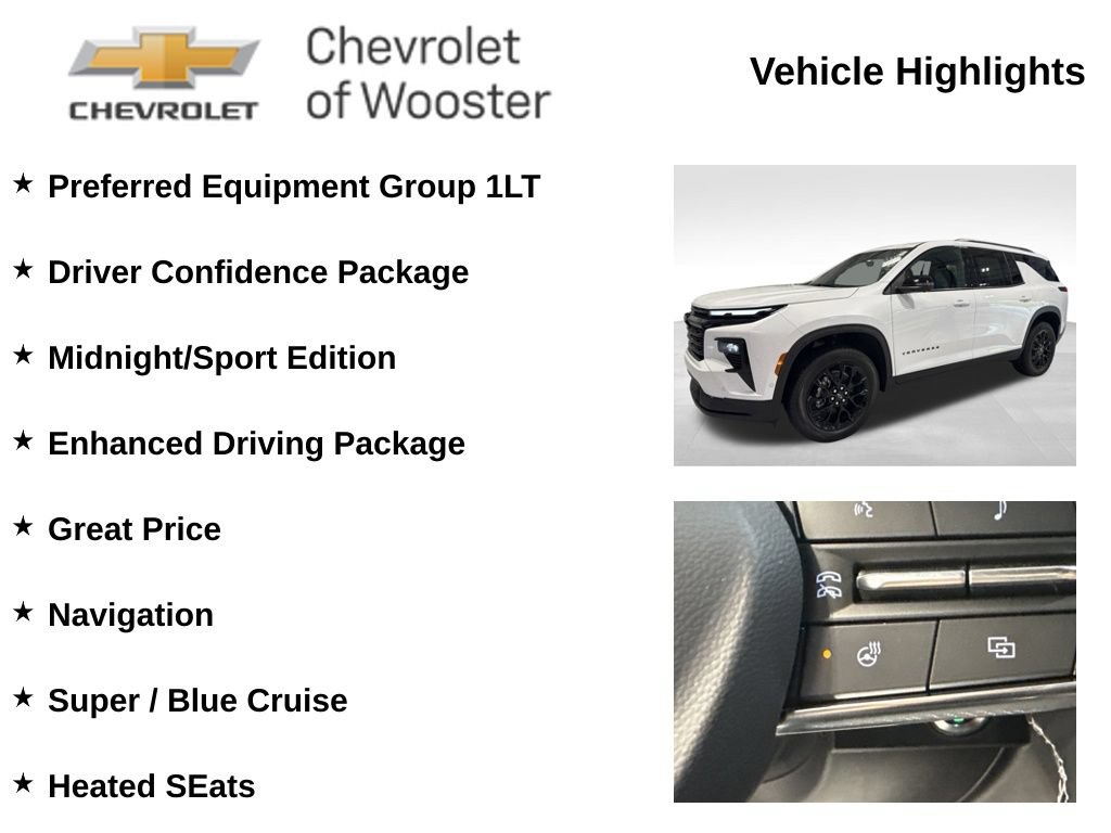 New 2026 Chevrolet Traverse LT w/ Enhanced Driving Package FWD image 2