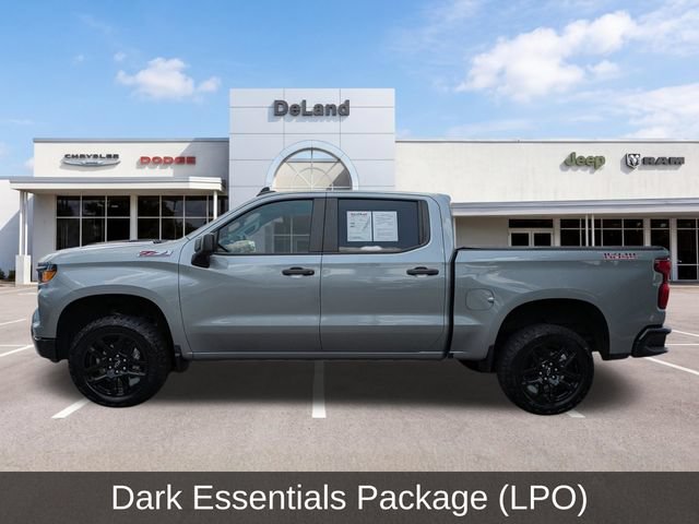 Used 2024 Chevrolet Silverado 1500 Custom Trail Boss w/ LPO, Dark Essentials Package AWD/4WD image 7