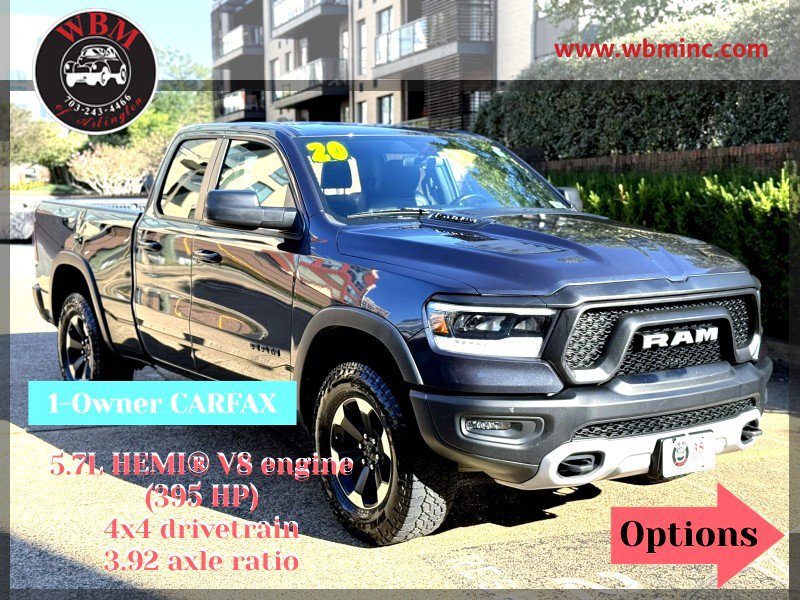 Used 2020 RAM 1500 Rebel image 1