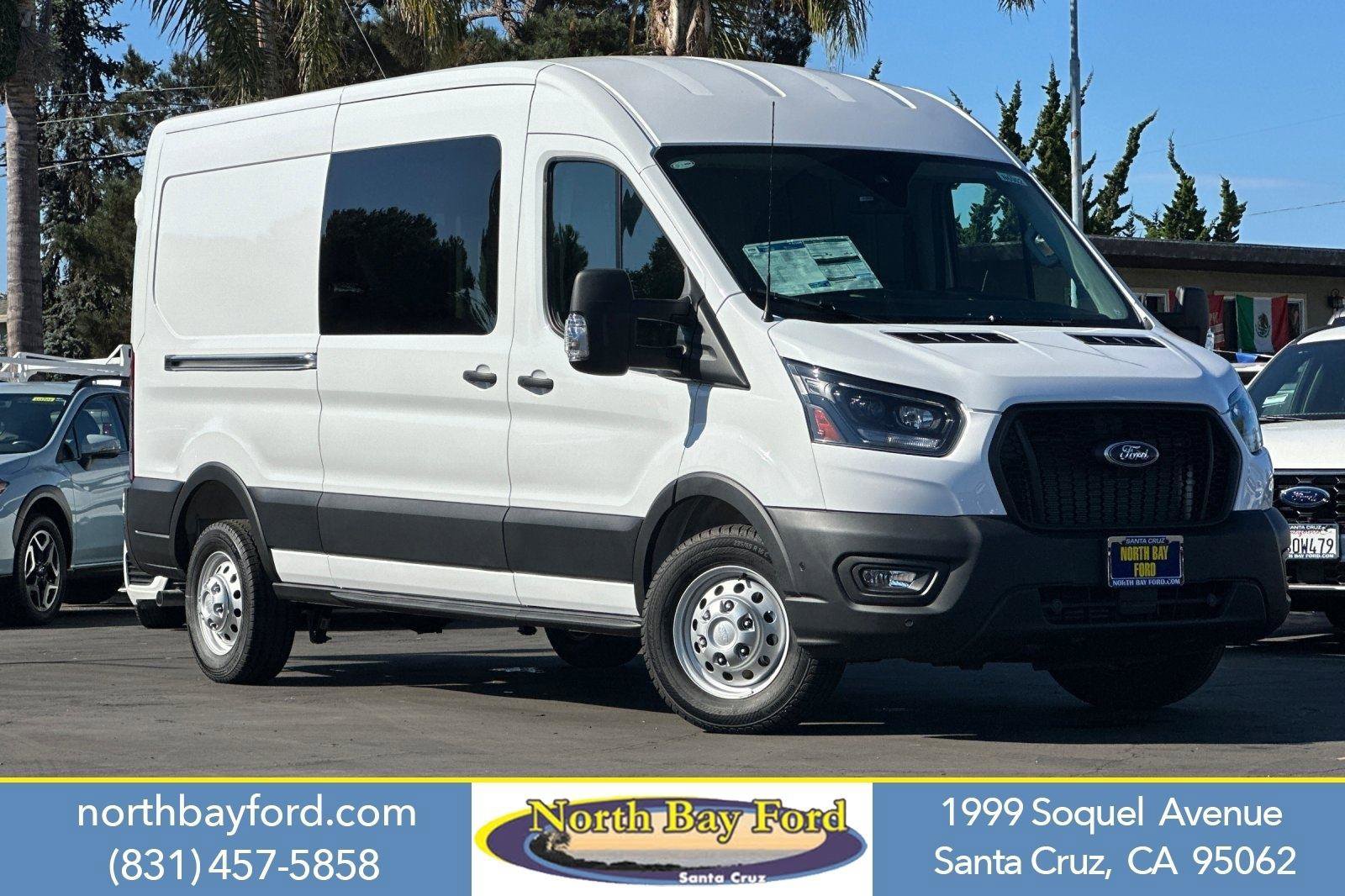 New 2025 Ford Transit 350 148 Medium Roof AWD w/ Upfitter Package