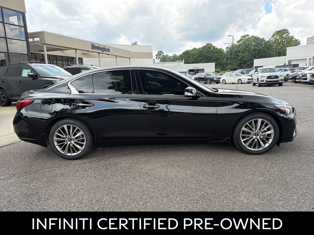 Certified 2024 INFINITI Q50 Luxe w/ Cargo Package RWD image 13