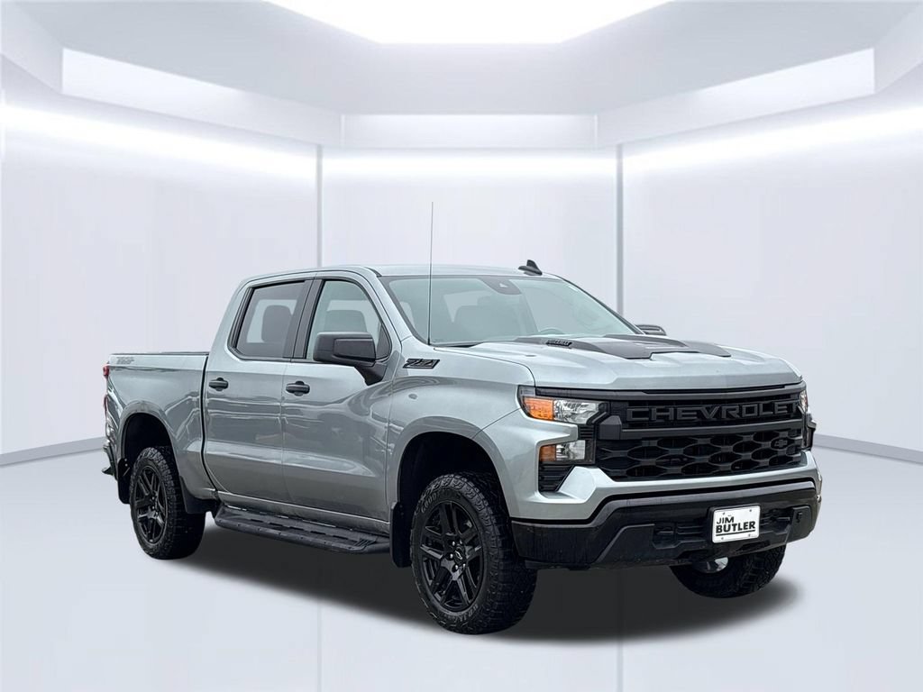 Used 2025 Chevrolet Silverado 1500 Custom Trail Boss w/ Dark Appearance Package AWD/4WD image 11