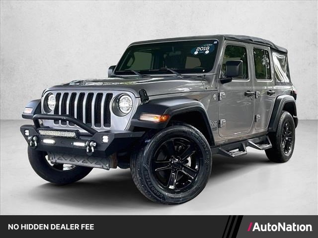 Used 2018 Jeep Wrangler Unlimited Sport S AWD/4WD image 1