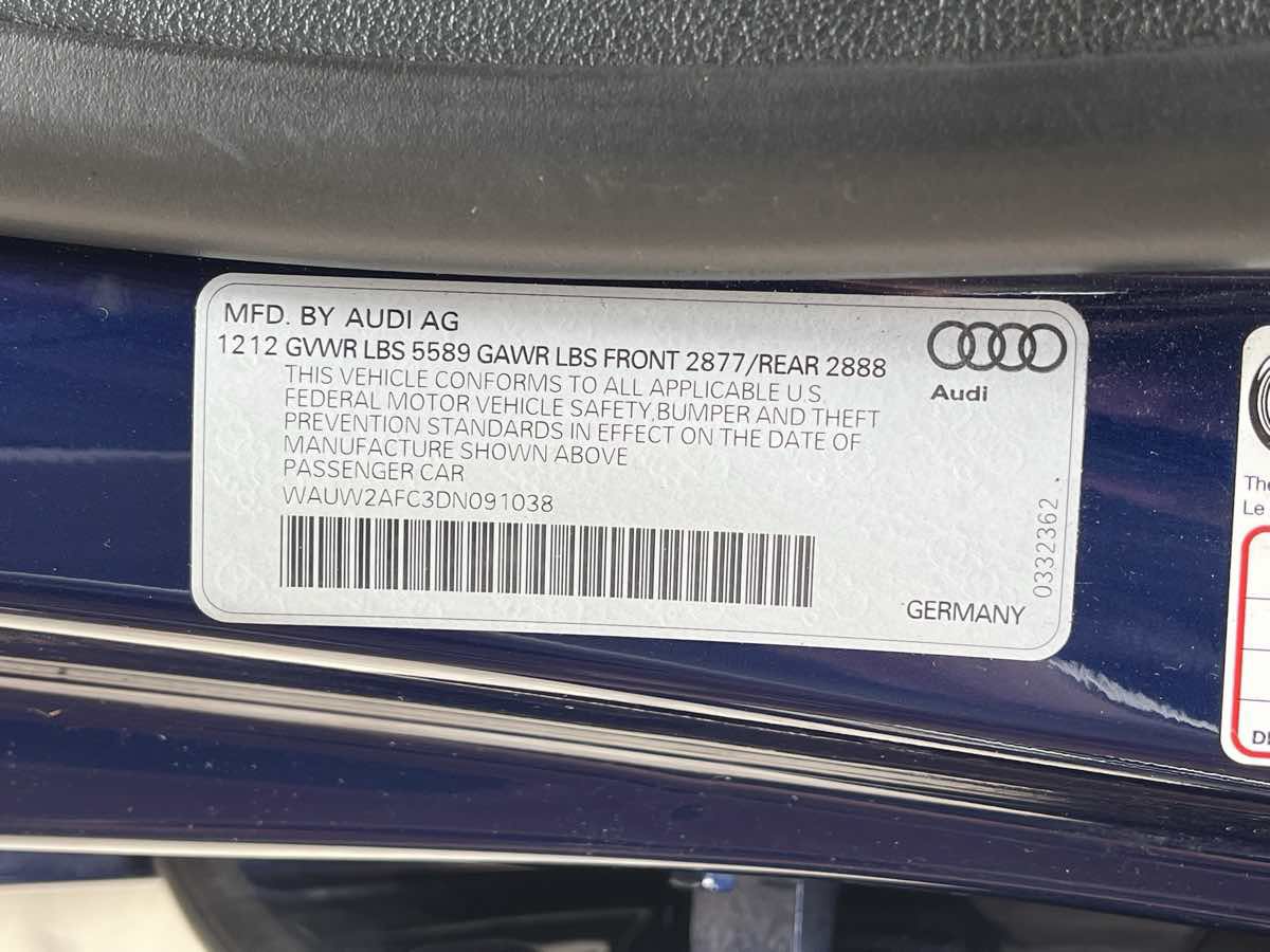 Used 2013 Audi S7 Prestige w/ Cold Weather Pkg AWD/4WD image 34