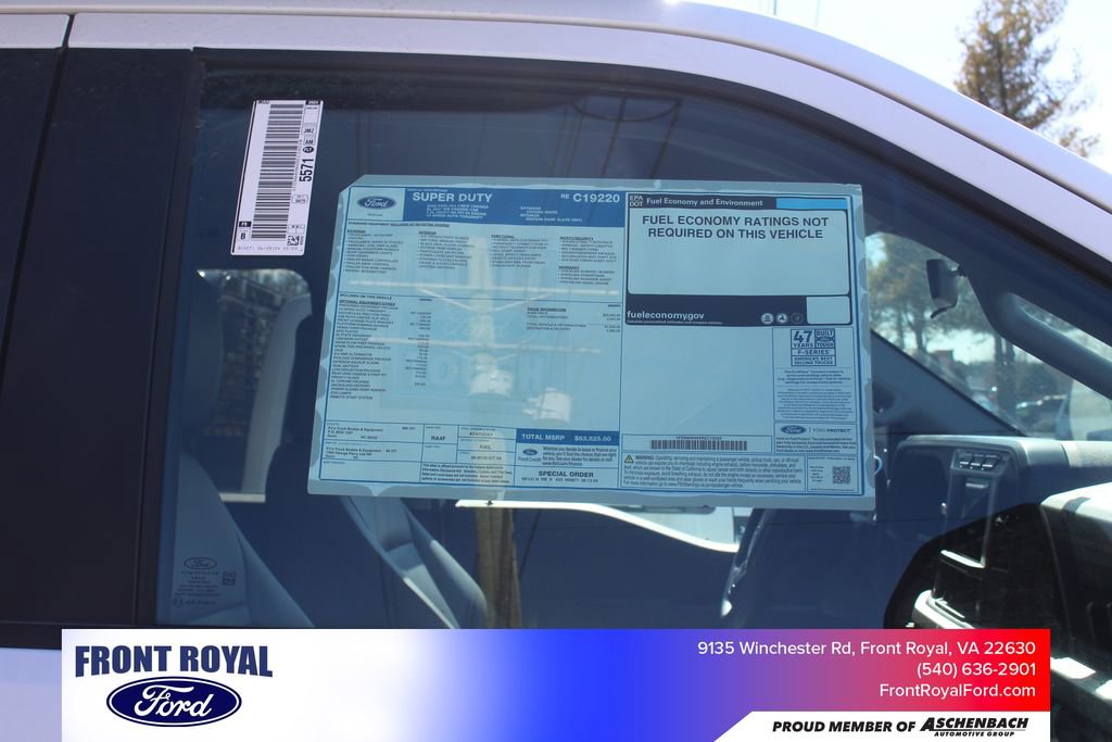 New 2024 Ford F450 XL w/ Snow Plow Prep Package