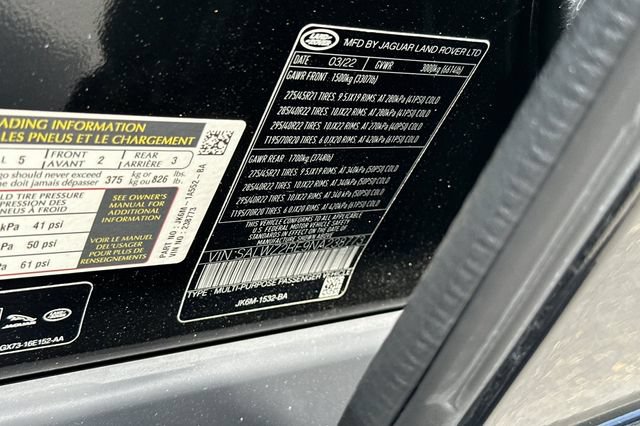 Certified 2022 Land Rover Range Rover Sport SVR AWD/4WD image 28