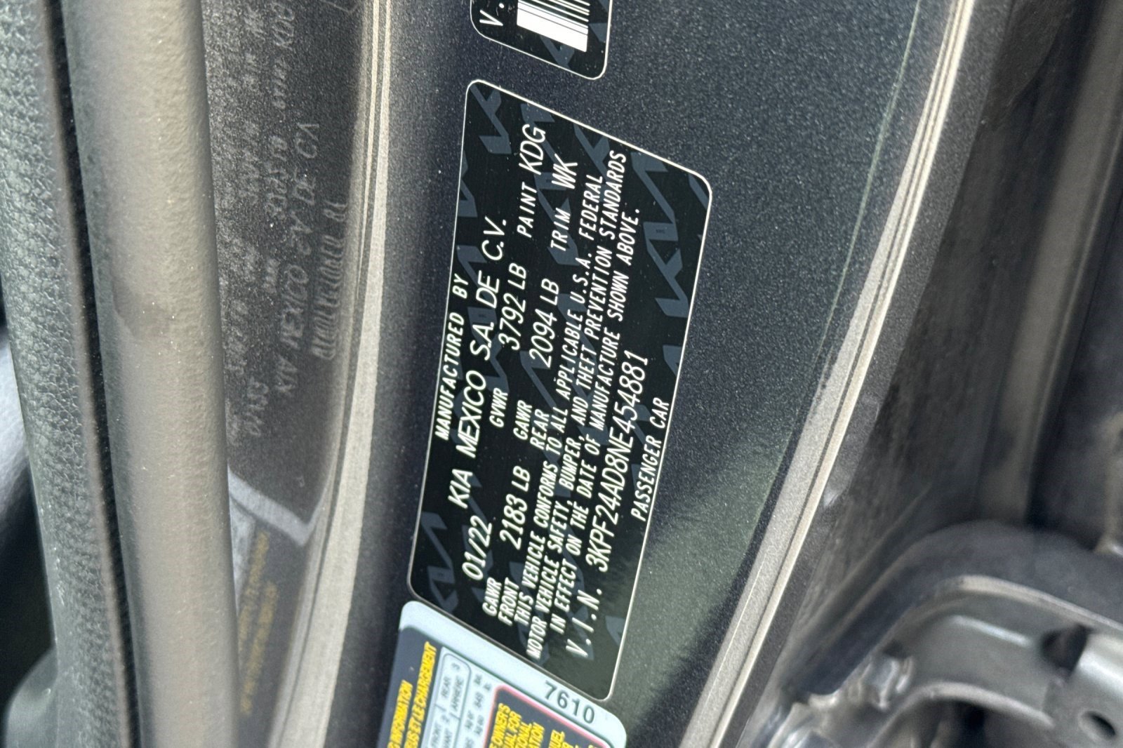 Used 2022 Kia Forte LXS FWD image 20