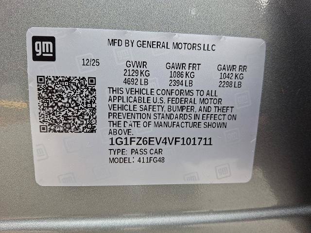 New 2027 Chevrolet Bolt RS FWD image 10