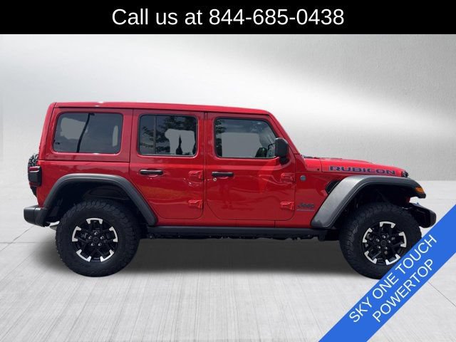 Certified 2025 Jeep Wrangler Unlimited Rubicon 4xe w/ Safety Group AWD/4WD image 4