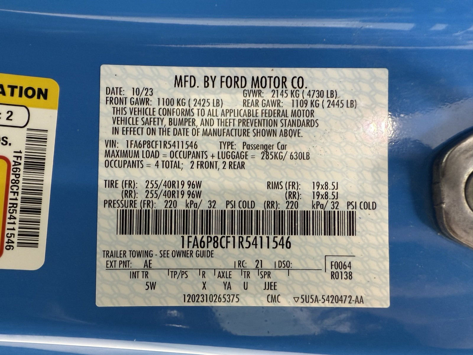 Used 2024 Ford Mustang GT Premium image 18