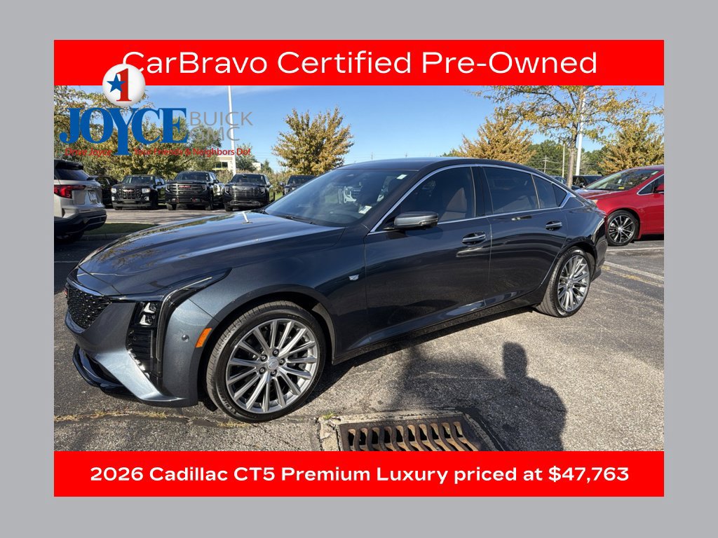 Certified 2026 Cadillac CT5 Premium Luxury