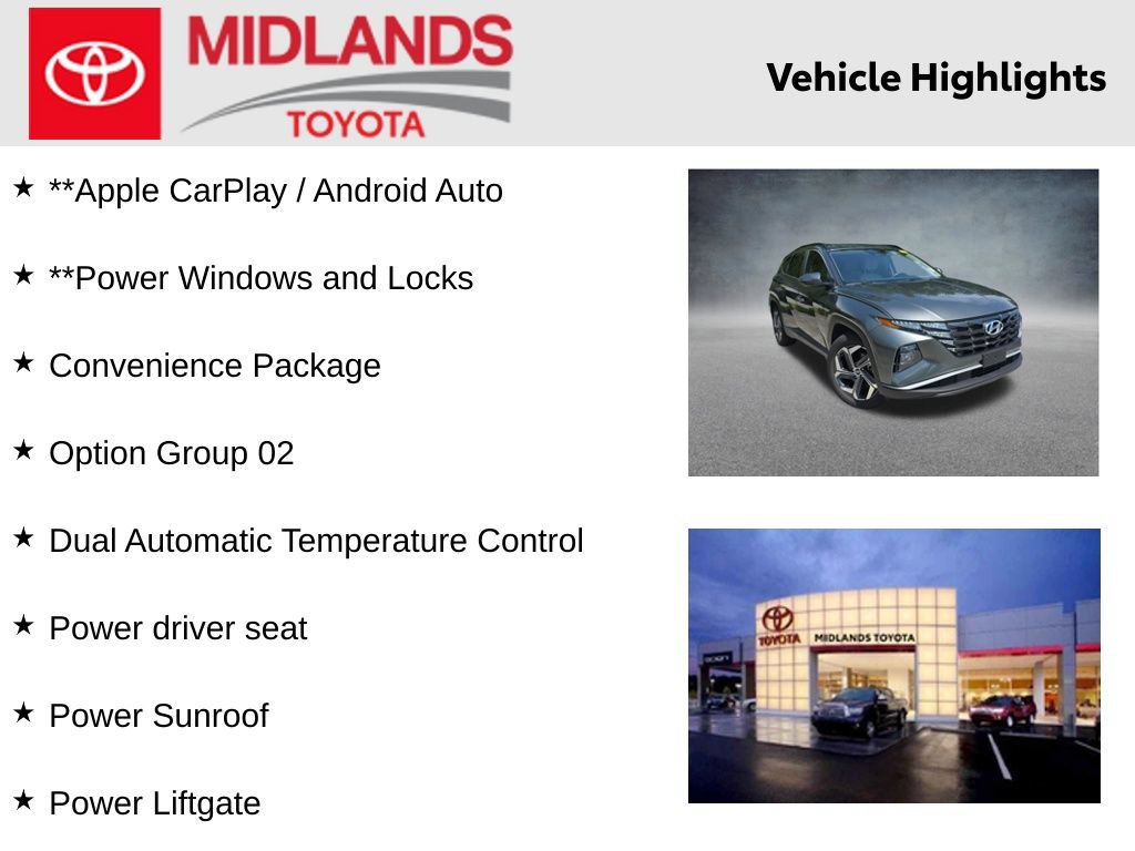 Used 2023 Hyundai Tucson SEL w/ Convenience Package FWD image 2