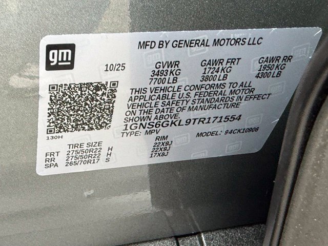 Used 2026 Chevrolet Suburban High Country w/ Sun And Tow Package AWD/4WD image 50