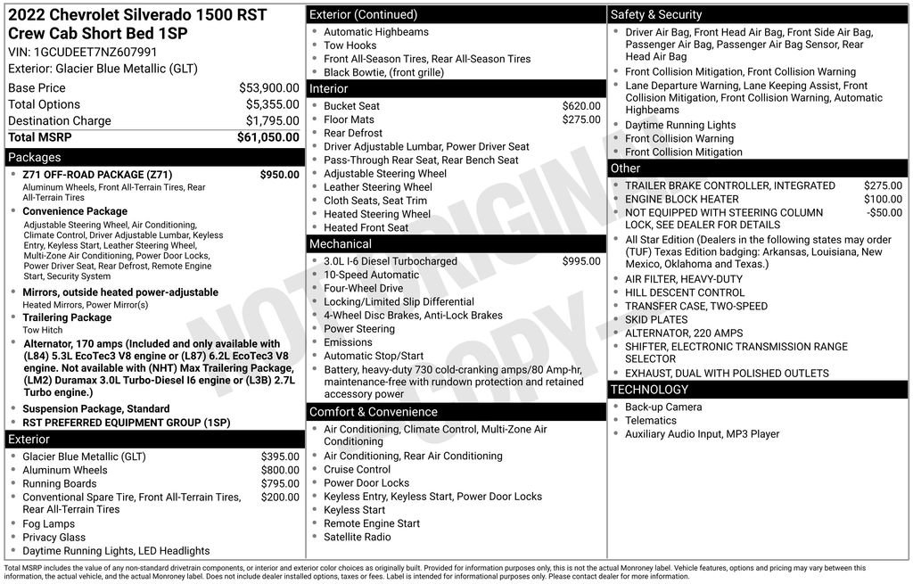Certified 2022 Chevrolet Silverado 1500 RST w/ Z71 Off-Road Package image 11