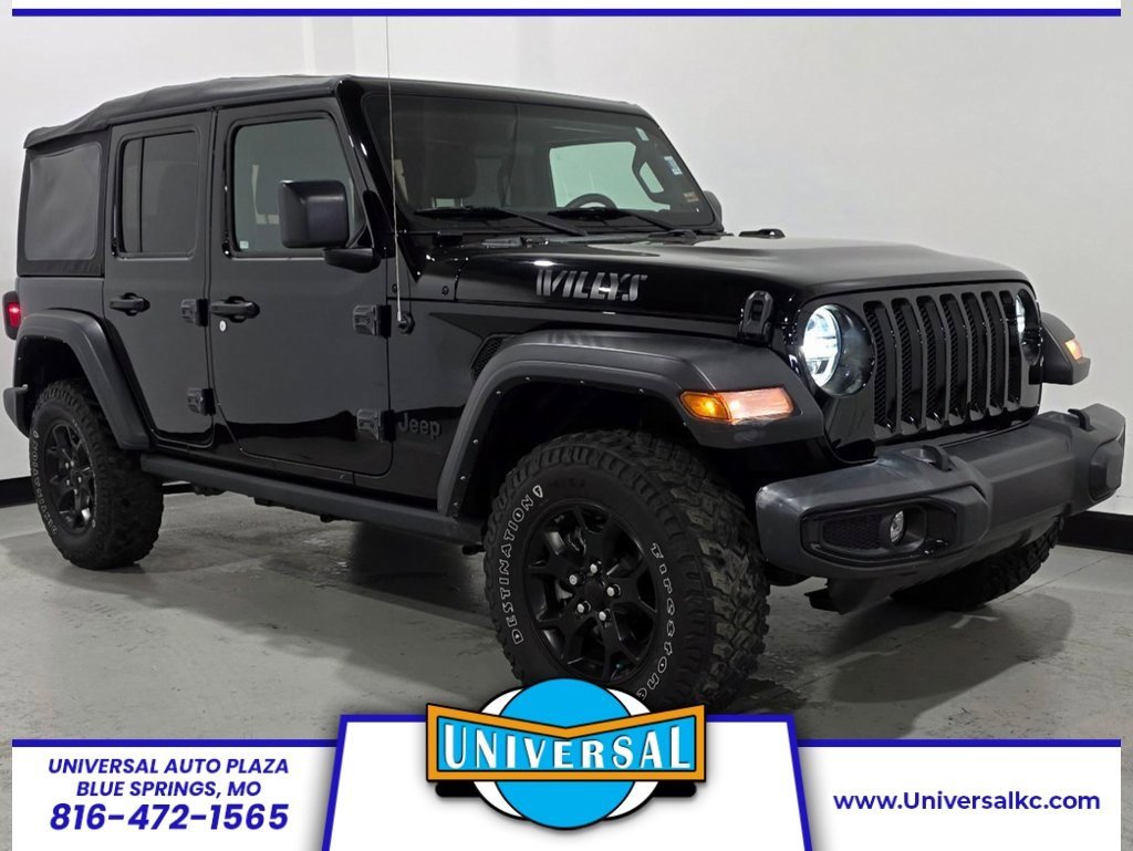 Used 2022 Jeep Wrangler Unlimited Sport image 1