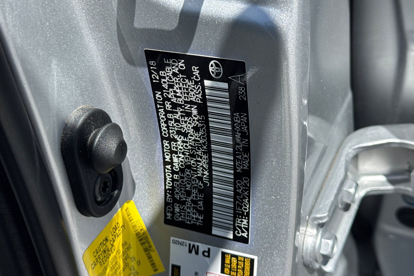 Certified 2019 Toyota Corolla XSE FWD image 20