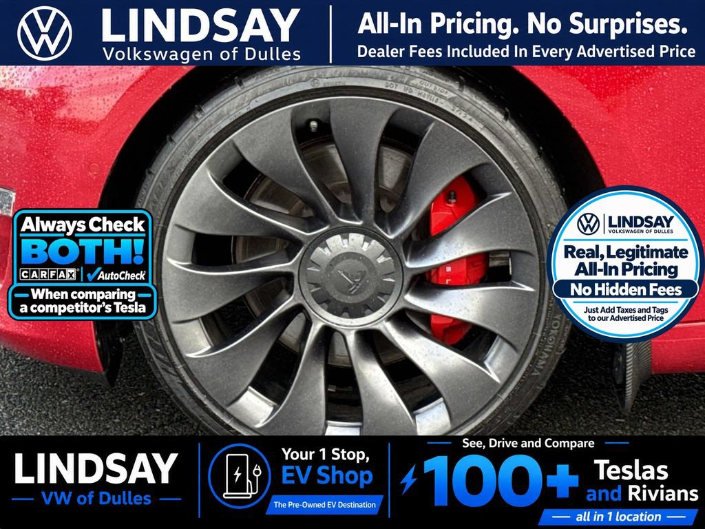 Used 2022 Tesla Model 3 Performance AWD/4WD image 8