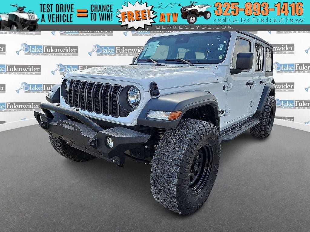 Used 2024 Jeep Wrangler Sport S AWD/4WD image 1