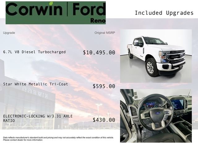 Certified 2022 Ford F250 Platinum image 3