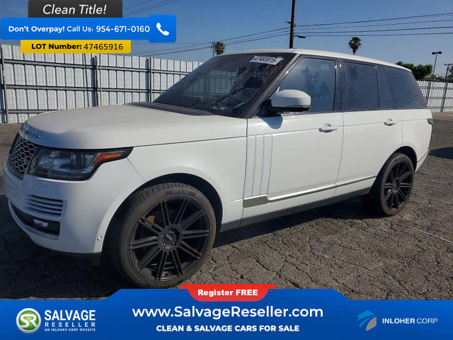 Used 2016 Land Rover Range Rover HSE image 1