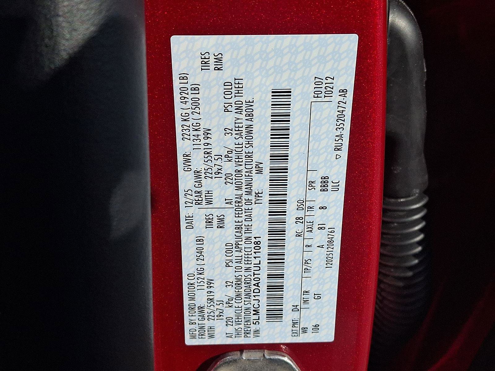 New 2026 Lincoln Corsair Premiere image 18