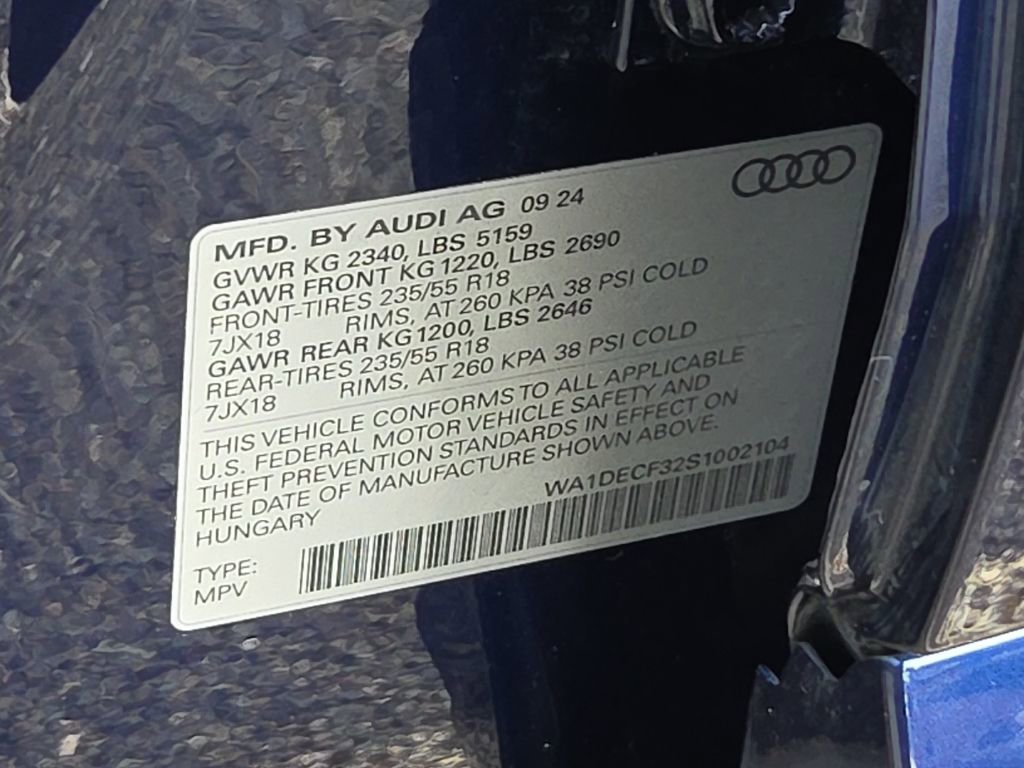 Used 2025 Audi Q3 2.0T Premium AWD/4WD image 30