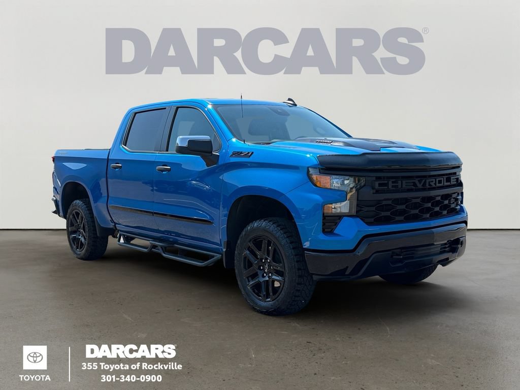 Used 2024 Chevrolet Silverado 1500 Custom Trail Boss w/ Dark Appearance Package
