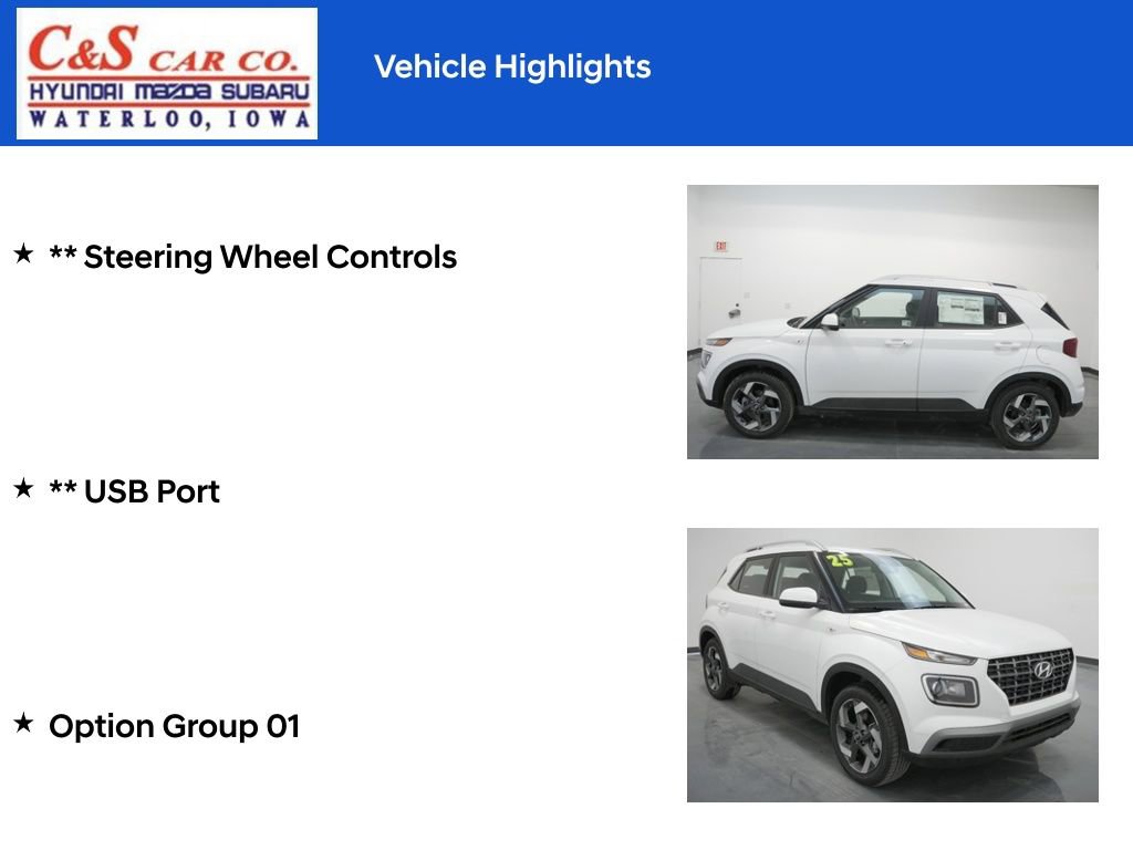 New 2025 Hyundai Venue SEL image 13