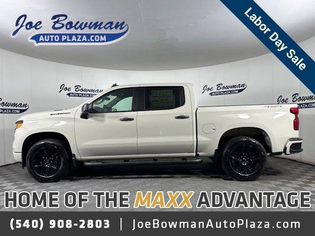 New 2026 Chevrolet Silverado 1500 Custom w/ Turbomax Blackout Package