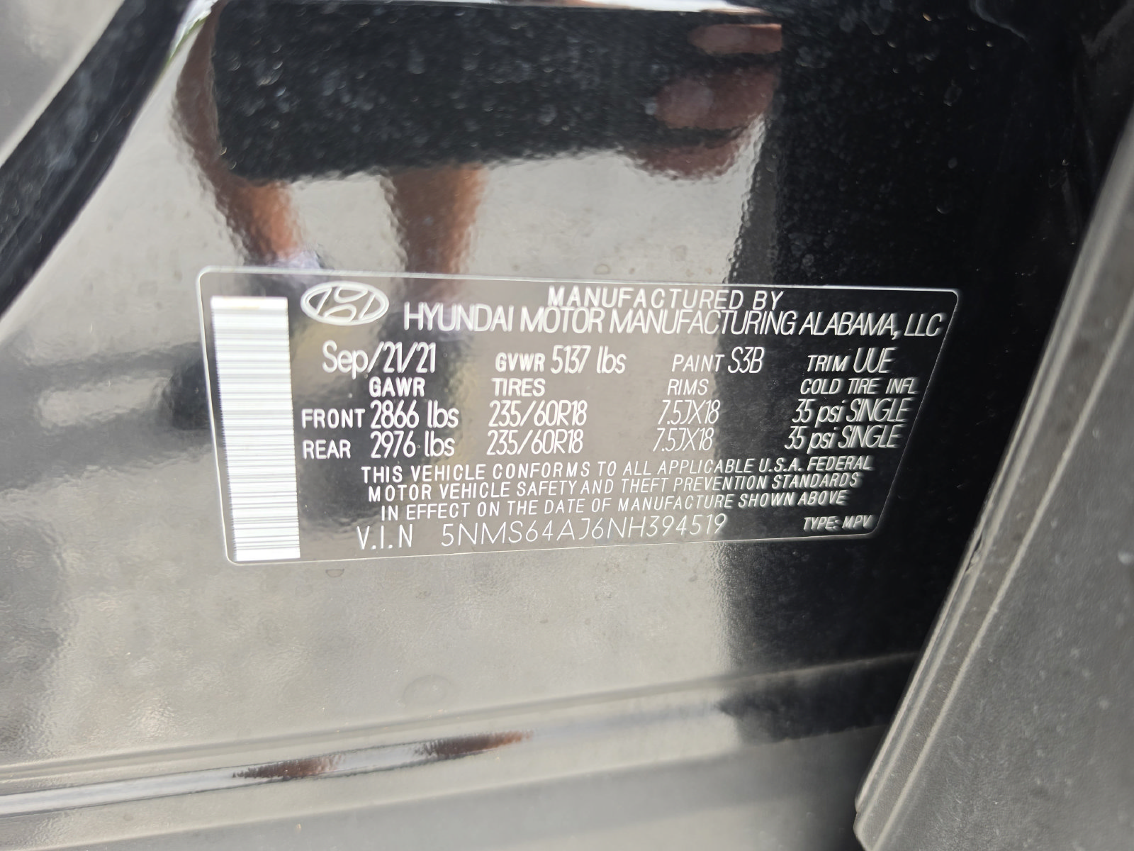 Used 2022 Hyundai Santa Fe SEL w/ Convenience Package FWD image 36