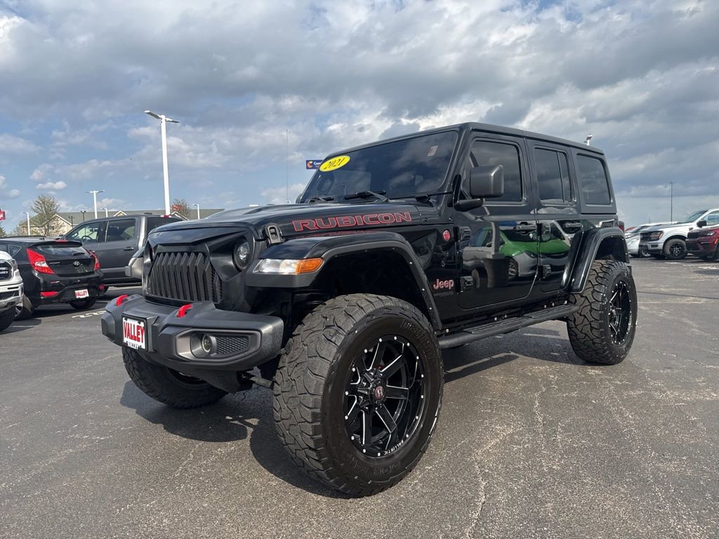 Used 2021 Jeep Wrangler Unlimited Rubicon w/ Uconnect 4C Nav & Sound Group image 8