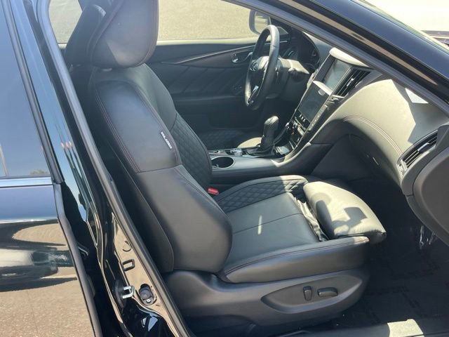 Certified 2023 INFINITI Q50 Red Sport 400 w/ Black Opal Edition RWD image 10