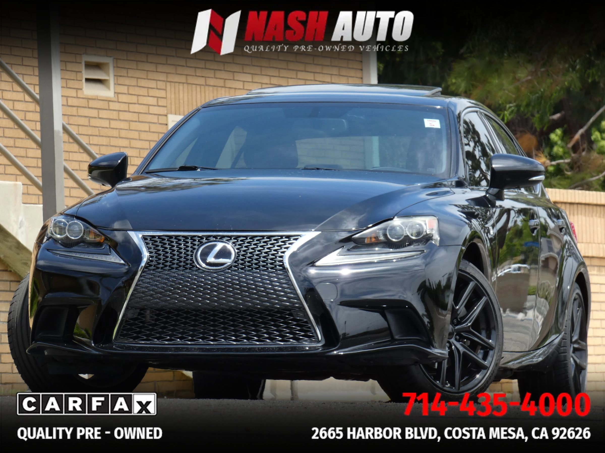 Used 2014 Lexus IS 250 w/ F-Sport Package RWD image 1
