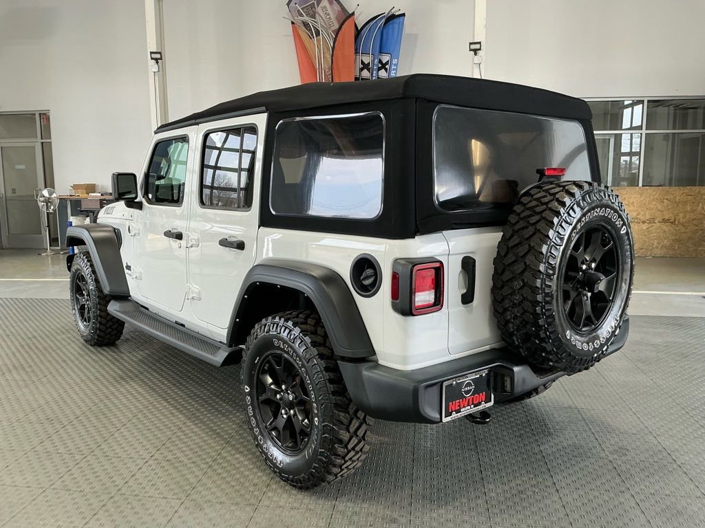 Used 2022 Jeep Wrangler Unlimited Sport image 36
