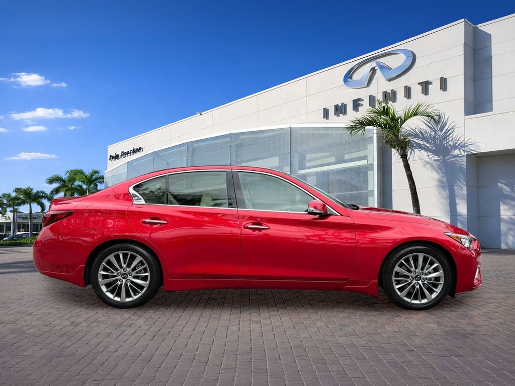 Used 2023 INFINITI Q50 Luxe w/ Cargo Package RWD image 8