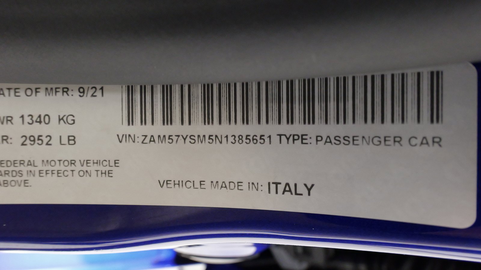 Used 2022 Maserati Ghibli Modena image 77