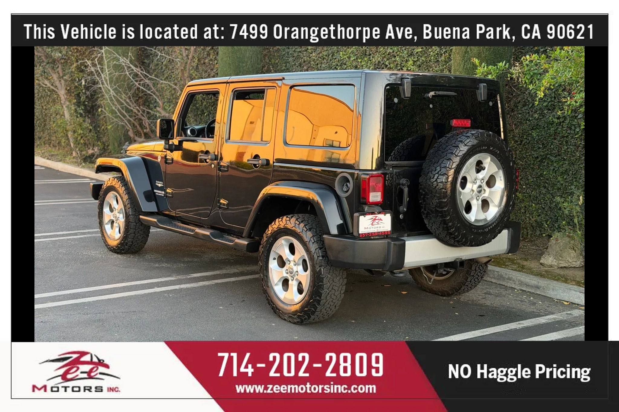 Used 2013 Jeep Wrangler Unlimited Sahara w/ Connectivity Group image 7