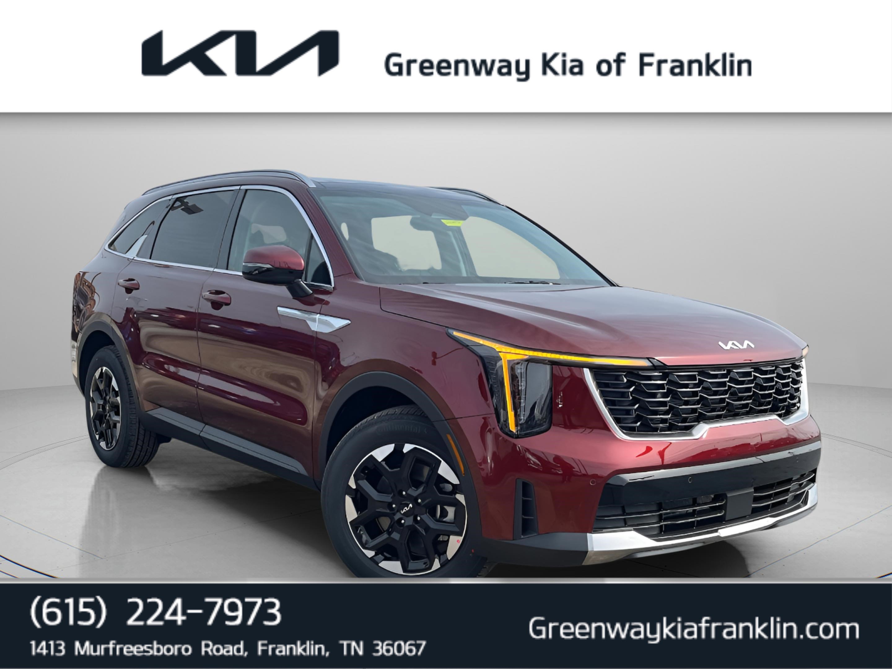 New 2025 Kia Sorento S w/ Panoramic Sunroof Package