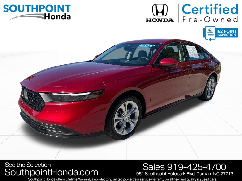 Certified 2026 Honda Accord LX image 3